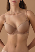 1050 Big Size (B-C-D)Ultra Soft Cup Sütyen - Latte