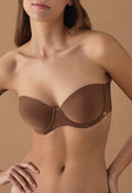 1300 Straples Push Up Sütyen - Caramel