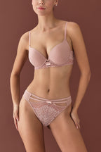 Lorenza Takım - (Soft Push-Up) - Rose